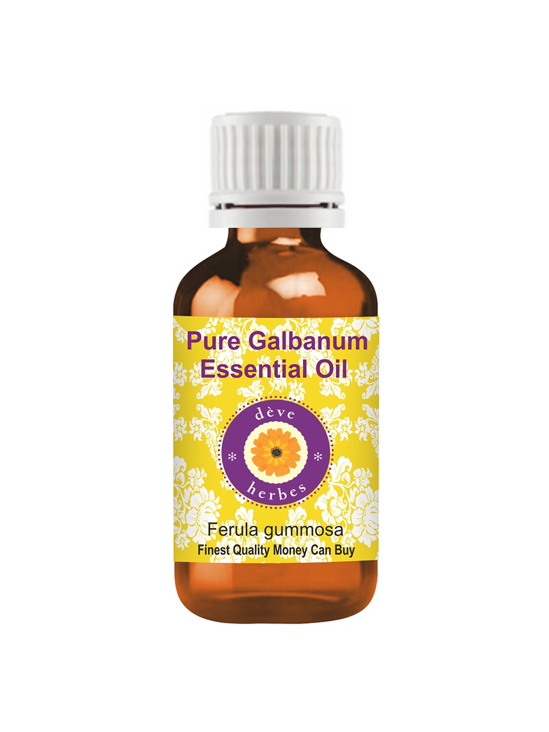Deve Herbes Pure Galbanum Essential Oil Natural Therapeutic Grade Steam Distilled 50ml, Yellow
Deve Herbes Pure Galbanum Essential Oil Natural Therapeutic Grade Steam Distilled 50ml, Yellow