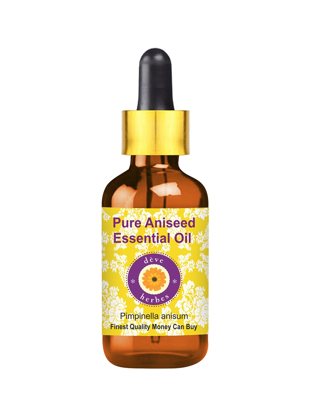 Deve Herbes Pure Aniseed Essential Oil with Glass Dropper - Steam Distilled - 30ml, Yellow
Deve Herbes Pure Aniseed Essential Oil with Glass Dropper - Steam Distilled - 30ml, Yellow