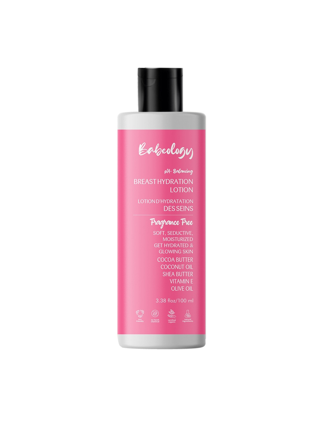 BABEOLOGY pH-Balancing Breast Hydration Lotion with Cocoa Butter & Coconut Oil - 100ml, White
BABEOLOGY pH-Balancing Breast Hydration Lotion with Cocoa Butter & Coconut Oil - 100ml, White