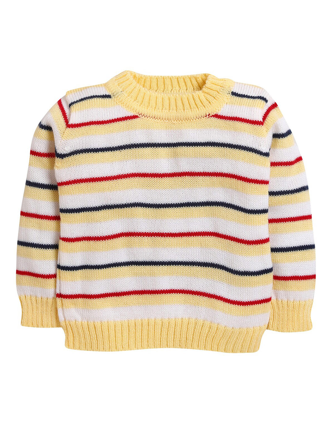 Little Angels Unisex Kids White & Yellow Striped Pullover
Little Angels Unisex Kids White & Yellow Striped Pullover