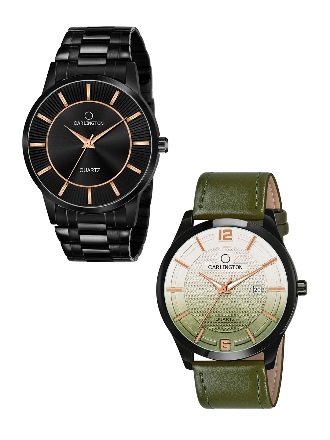 CARLINGTON Men Multicoloured Printed Dial & Multicoloured Leather Bracelet Style Straps Analogue Watch, Black
CARLINGTON Men Multicoloured Printed Dial & Multicoloured Leather Bracelet Style Straps Analogue Watch, Black