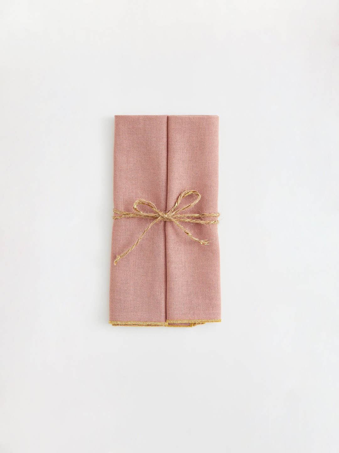 H&M 2- Pack Pink Cotton Napkins