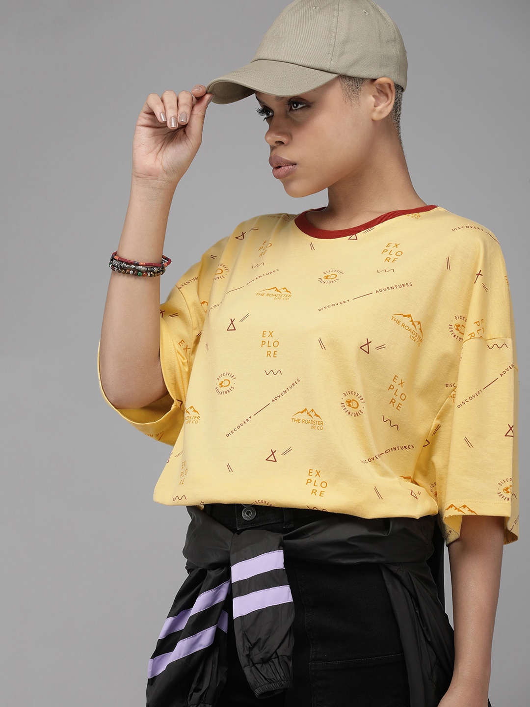 The Roadster Lifestyle Co. X Discovery Adventures Health Guard PL Antimicrobial T-shirt, Yellow
The Roadster Lifestyle Co. X Discovery Adventures Health Guard PL Antimicrobial T-shirt, Yellow