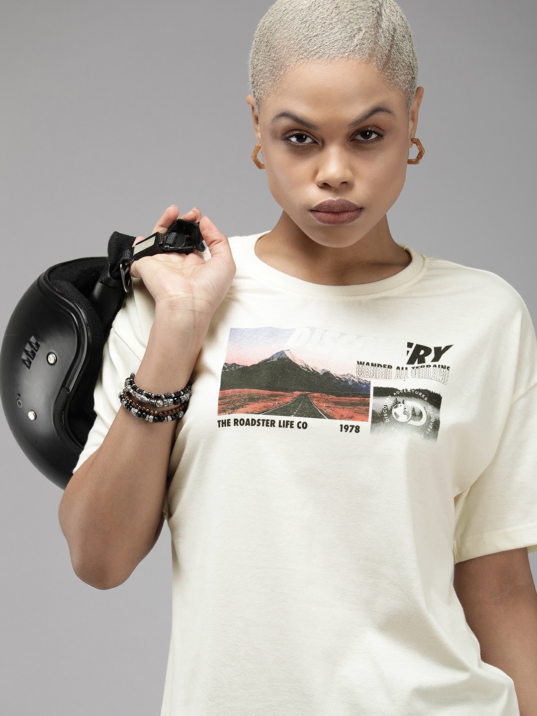 The Roadster Lifestyle Co. X Discovery Adventures Health Guard PL Antimicrobial T-shirt, Cream
The Roadster Lifestyle Co. X Discovery Adventures Health Guard PL Antimicrobial T-shirt, Cream