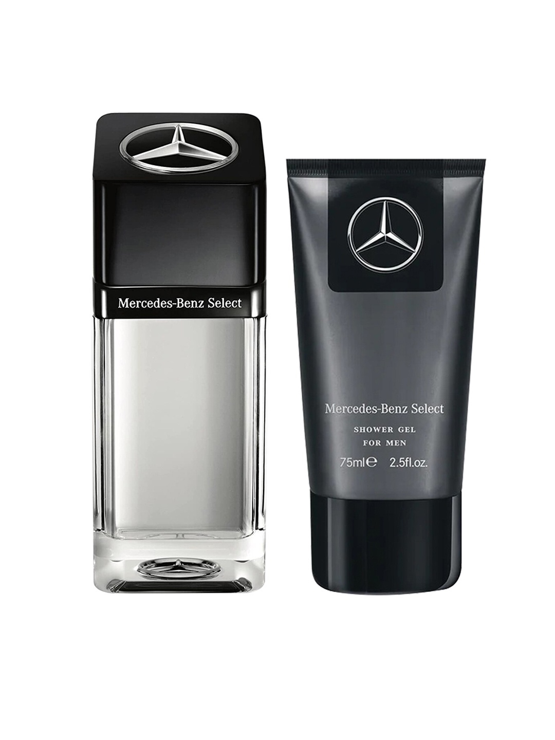 Mercedes Benz Men Select Eau de Toilette 100ml + Shower Gel 75ml Virtual Gift Set, Transparent
Mercedes Benz Men Select Eau de Toilette 100ml + Shower Gel 75ml Virtual Gift Set, Transparent