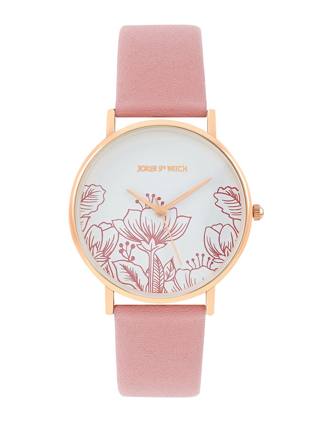JOKER & WITCH Women White Printed Dial & Pink Magic PU Straps Analogue Watch AMWW589
JOKER & WITCH Women White Printed Dial & Pink Magic PU Straps Analogue Watch AMWW589