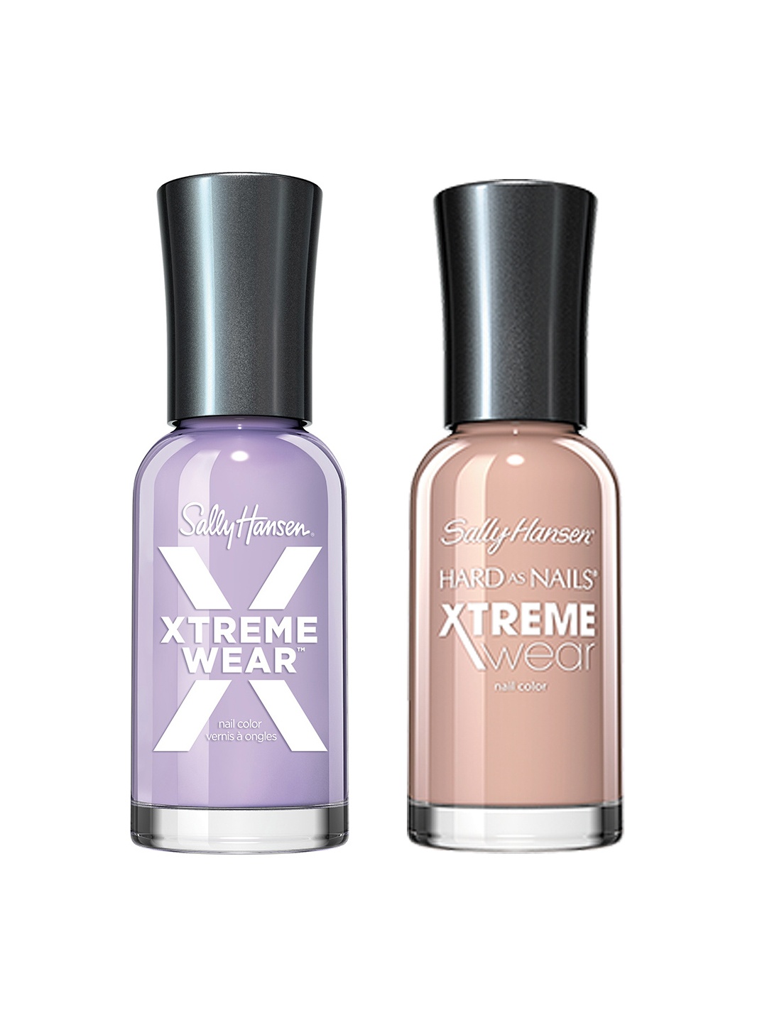 Sally Hansen Set Of 2 Hard As Nails Xtreme Wear Nail Polish - Bare It All & Lacey Lilac, Lavender
Sally Hansen Set Of 2 Hard As Nails Xtreme Wear Nail Polish - Bare It All & Lacey Lilac, Lavender