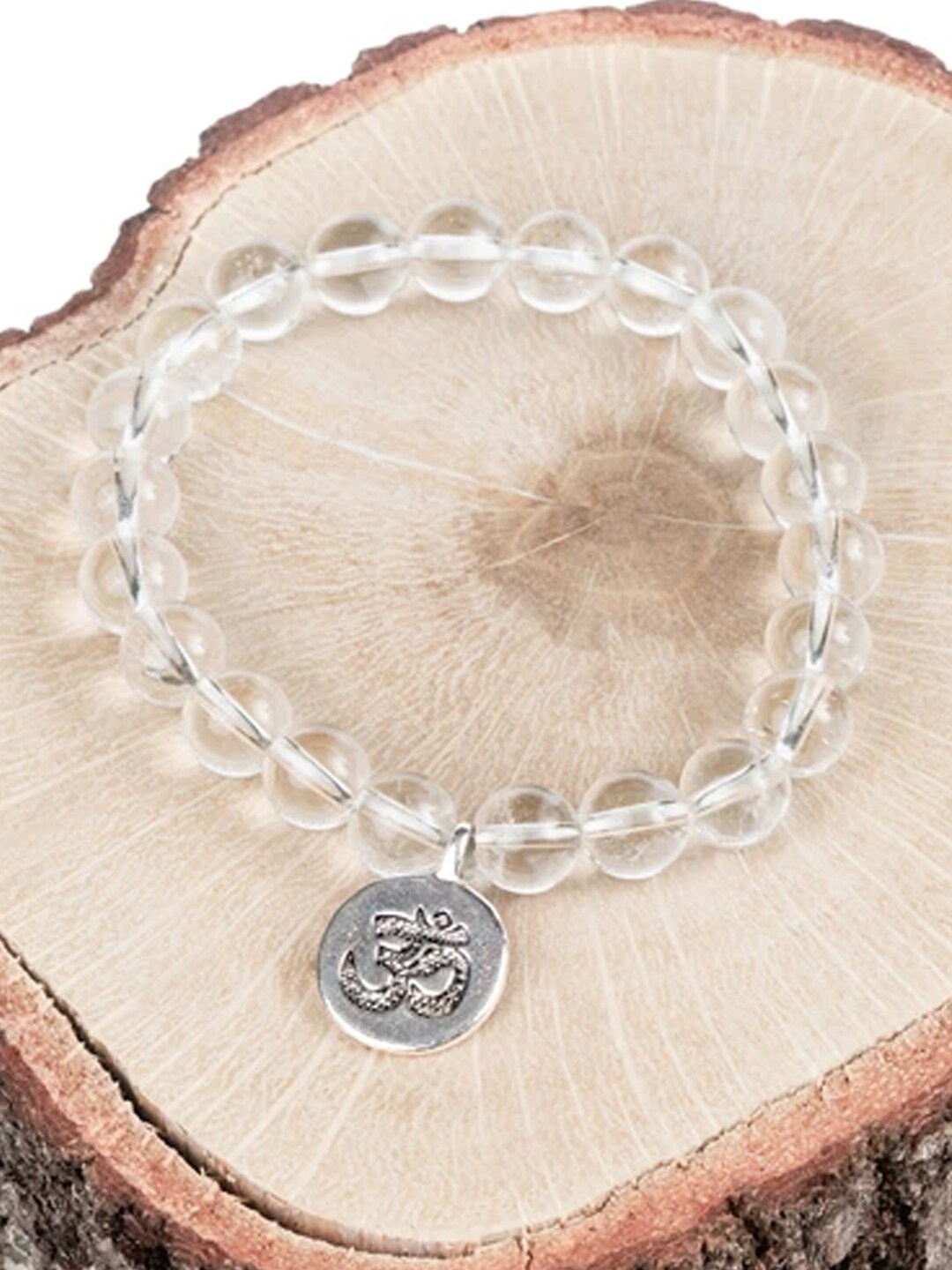 Young & Forever Unisex White & Silver-Toned Brass Crystals Handcrafted Brass-Plated Bracelet
Young & Forever Unisex White & Silver-Toned Brass Crystals Handcrafted Brass-Plated Bracelet