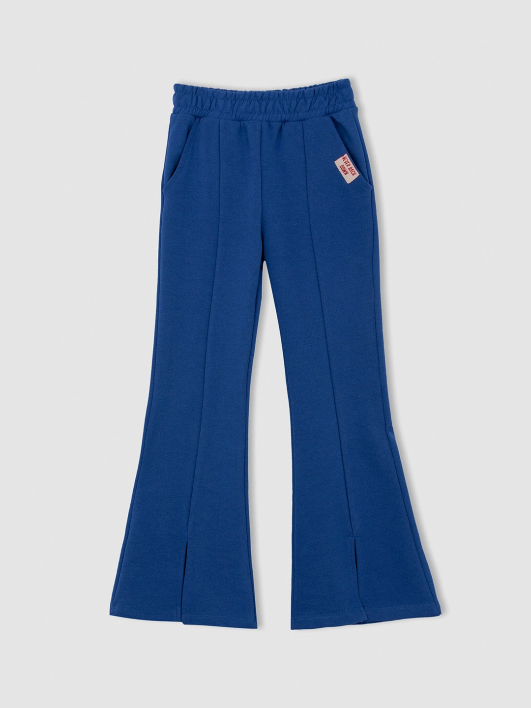 DeFacto Girls Blue Flared Trousers