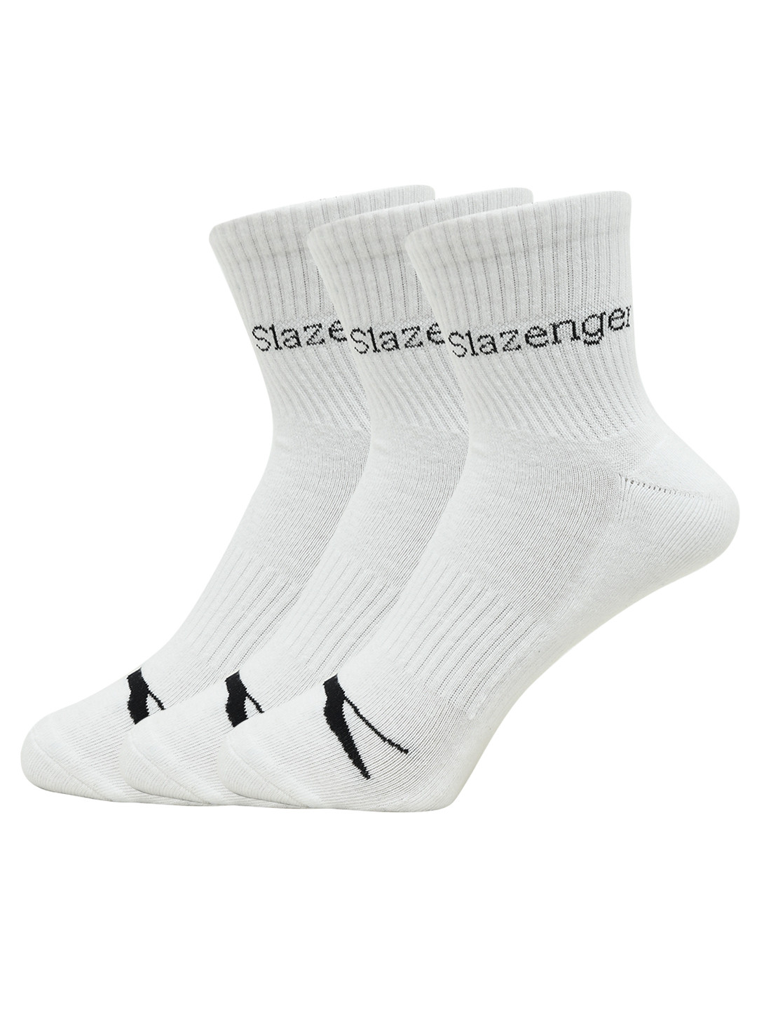 Slazenger Men Pack Of 3 Solid Above Ankle-Length Socks, White
Slazenger Men Pack Of 3 Solid Above Ankle-Length Socks, White