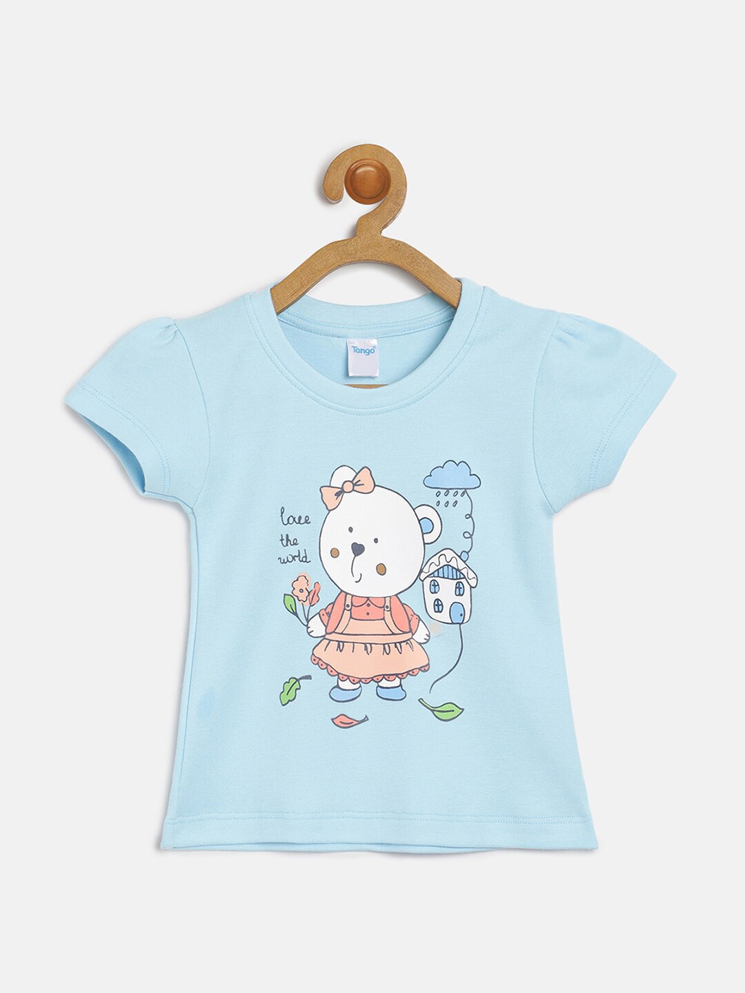 V2 Value & Variety Women Blue Print Top