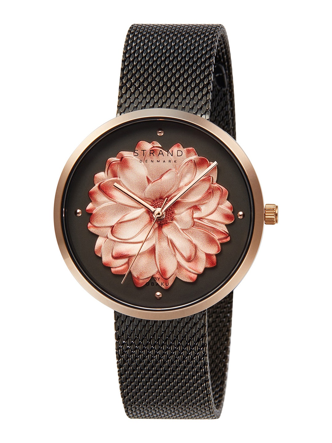 STRAND BY OBAKU Women Grey Brass Dial & Grey Blossom Granite Analogue Watch S700LHVUMU
STRAND BY OBAKU Women Grey Brass Dial & Grey Blossom Granite Analogue Watch S700LHVUMU