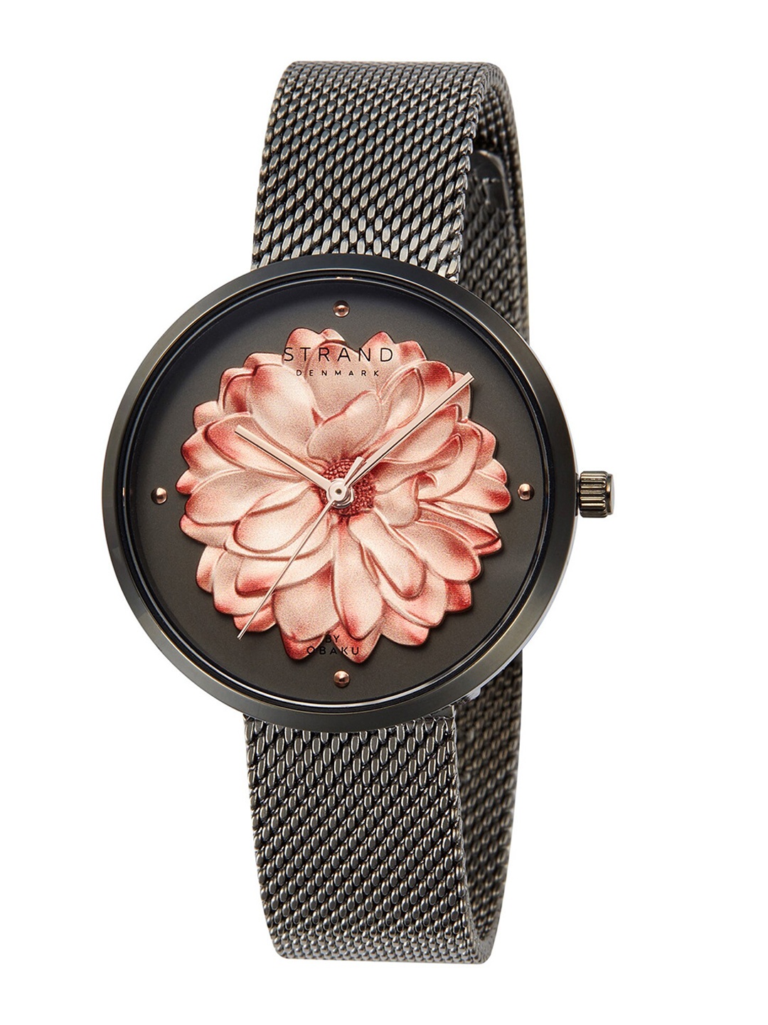 STRAND BY OBAKU Women Grey Dial & Grey Stainless Steel Straps Analogue Watch S700LHUUMU-DF
STRAND BY OBAKU Women Grey Dial & Grey Stainless Steel Straps Analogue Watch S700LHUUMU-DF