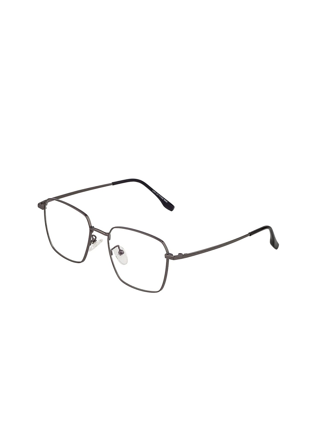 OPTIFY Unisex Clear Lens & Gunmetal-Toned Square Sunglasses &UV Protected Lens MF 35006, Grey
OPTIFY Unisex Clear Lens & Gunmetal-Toned Square Sunglasses &UV Protected Lens MF 35006, Grey