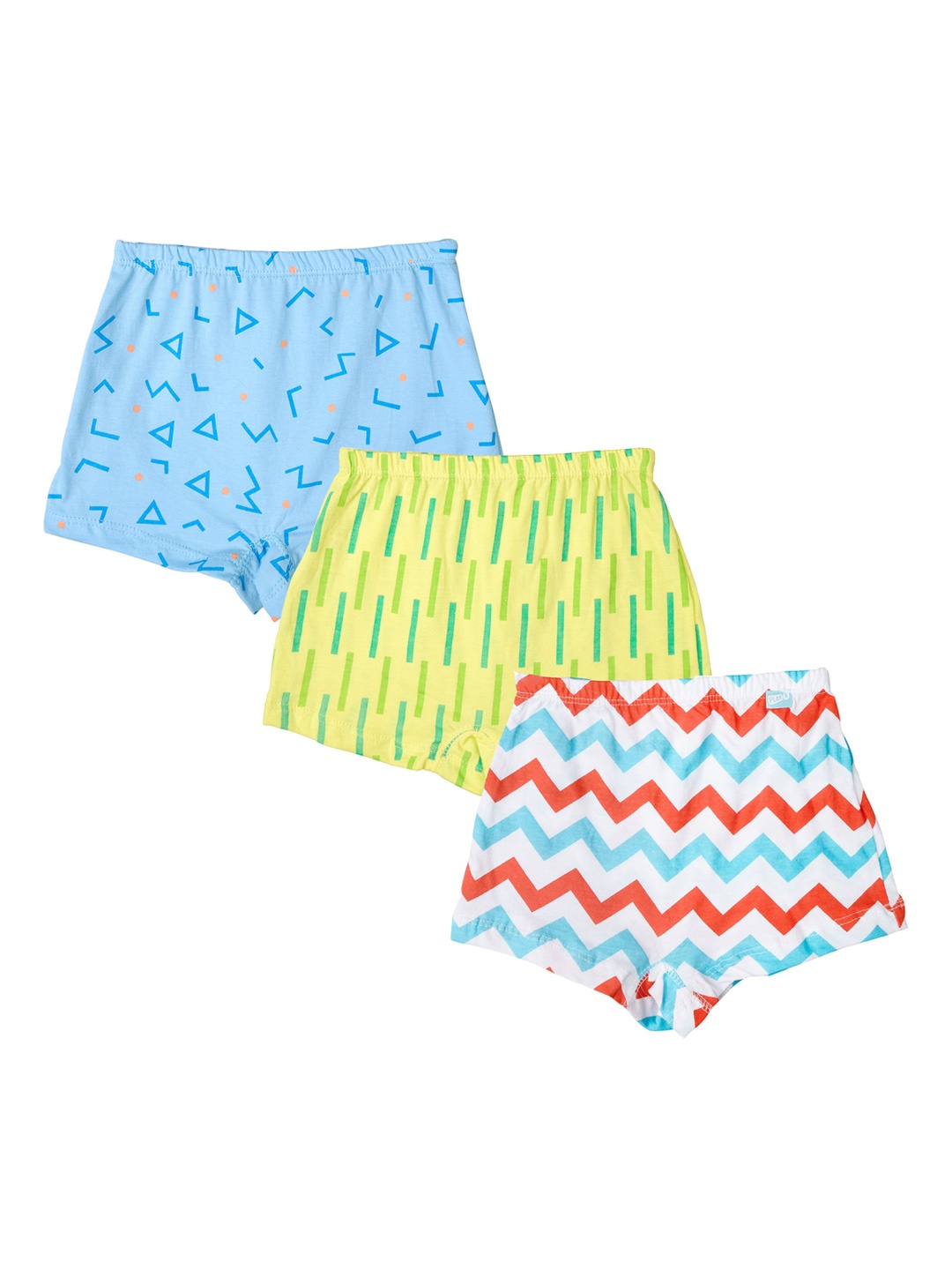 You Got Plan B Girls Pack of 3 White & Blue Printed Pure Cotton Briefs BG-Patterns: 8-10
You Got Plan B Girls Pack of 3 White & Blue Printed Pure Cotton Briefs BG-Patterns: 8-10