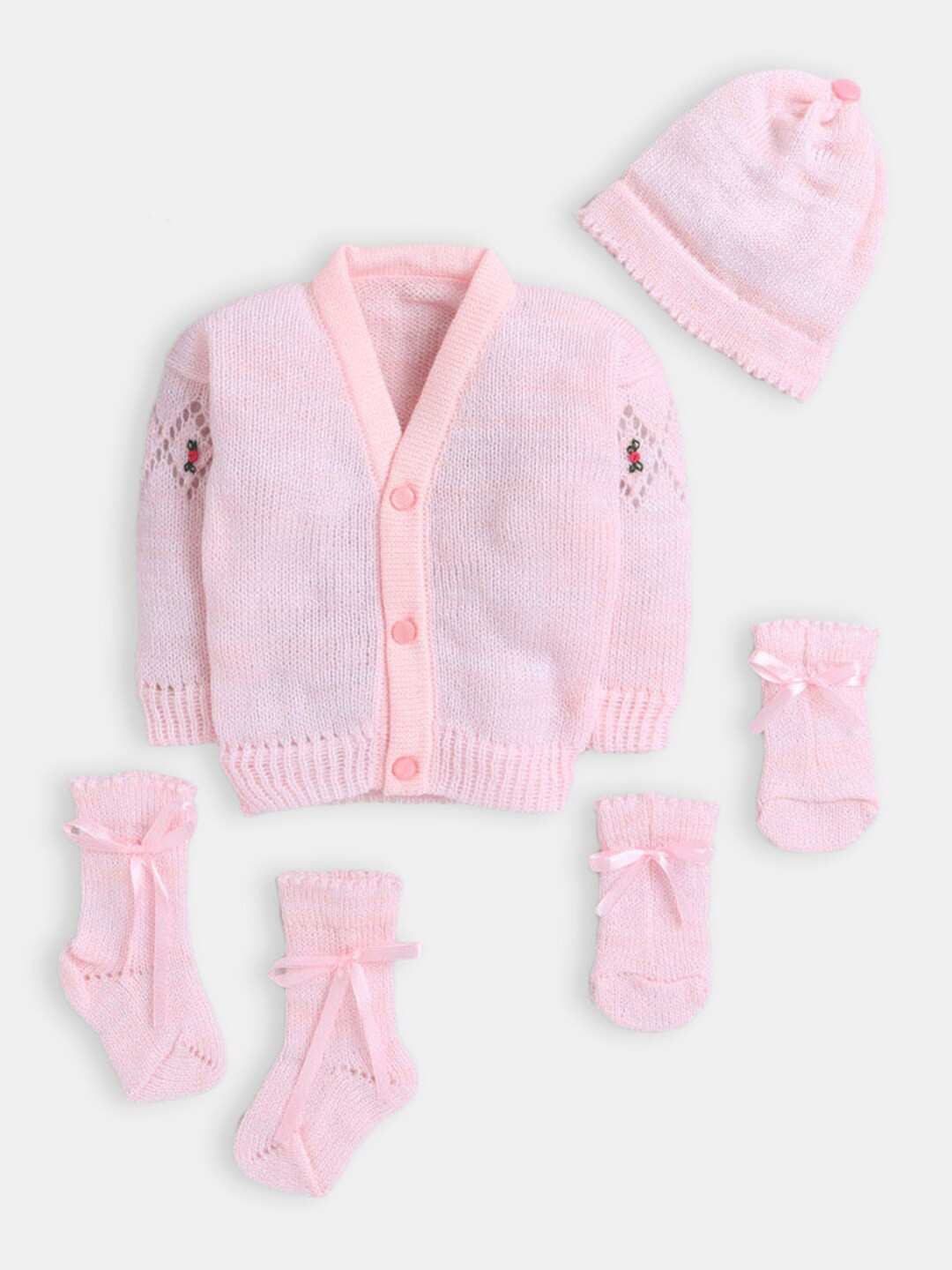 Hopscotch Girls Pink Wool Cardigan
Hopscotch Girls Pink Wool Cardigan