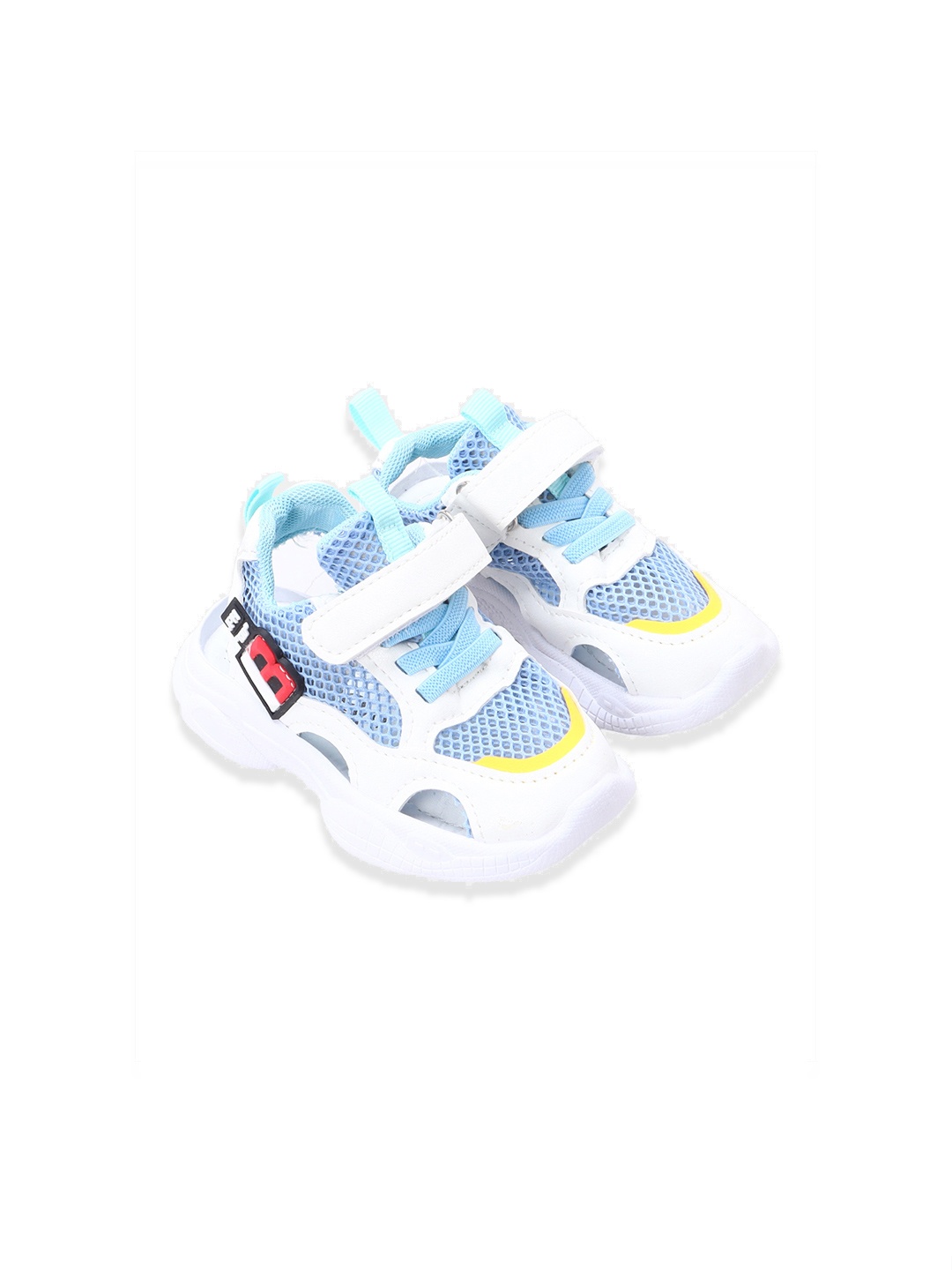 Hopscotch Unisex Kids Blue Sneakers