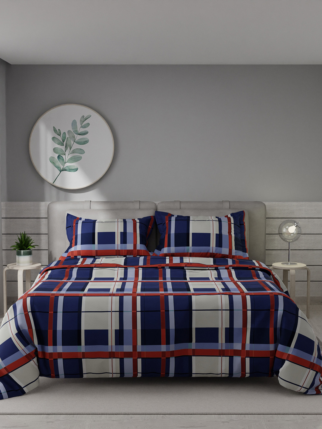 Stoa Paris Blue & White Striped AC Room 200 GSM Double Bed Comforter
Stoa Paris Blue & White Striped AC Room 200 GSM Double Bed Comforter