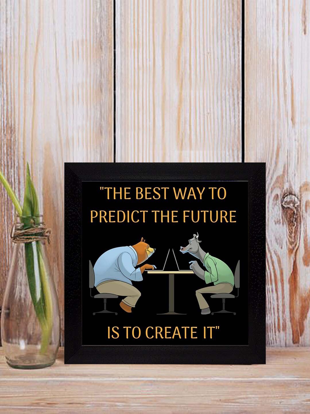 Gallery99 The Best Way To Predict The Future Is To Create It Textured Paper Wall Art, Black
Gallery99 The Best Way To Predict The Future Is To Create It Textured Paper Wall Art, Black