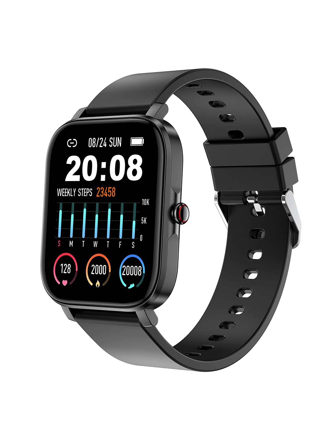 Kratos Black Solid Full Touchscreen Bluetooth Calling Smart Watch KR-SW 13-PLAY-BLACK
Kratos Black Solid Full Touchscreen Bluetooth Calling Smart Watch KR-SW 13-PLAY-BLACK