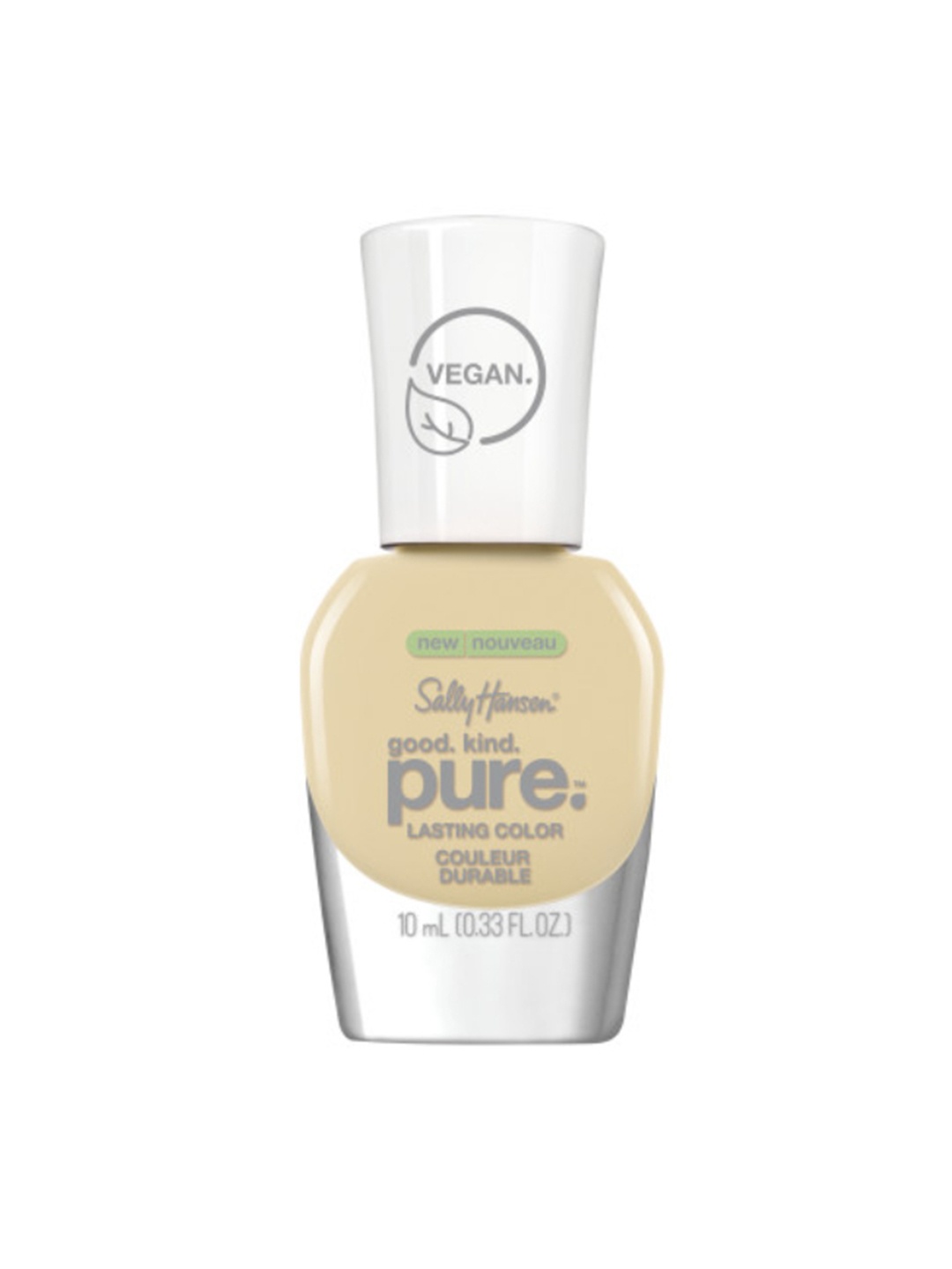 Sally Hansen Good Kind Pure Long-Lasting Vegan Nail Polish 10 ml -Sun-tastic, Yellow
Sally Hansen Good Kind Pure Long-Lasting Vegan Nail Polish 10 ml -Sun-tastic, Yellow