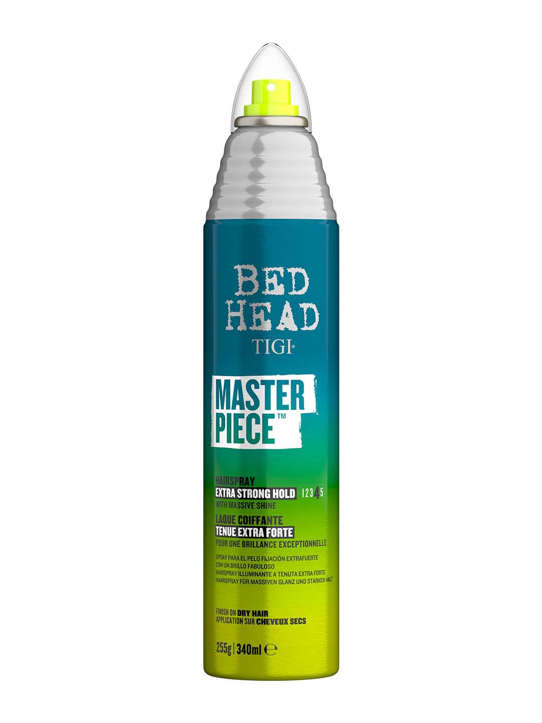 TIGI Bed Head Master Piece Hair Spray with Extra Strong Hold & Massive Shine - 340ml, Blue
TIGI Bed Head Master Piece Hair Spray with Extra Strong Hold & Massive Shine - 340ml, Blue