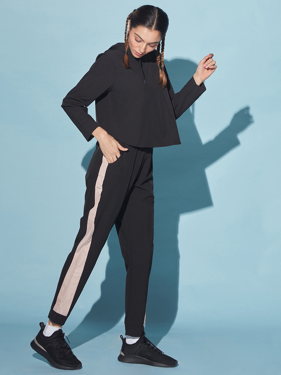 KICA Women Black Tracksuits