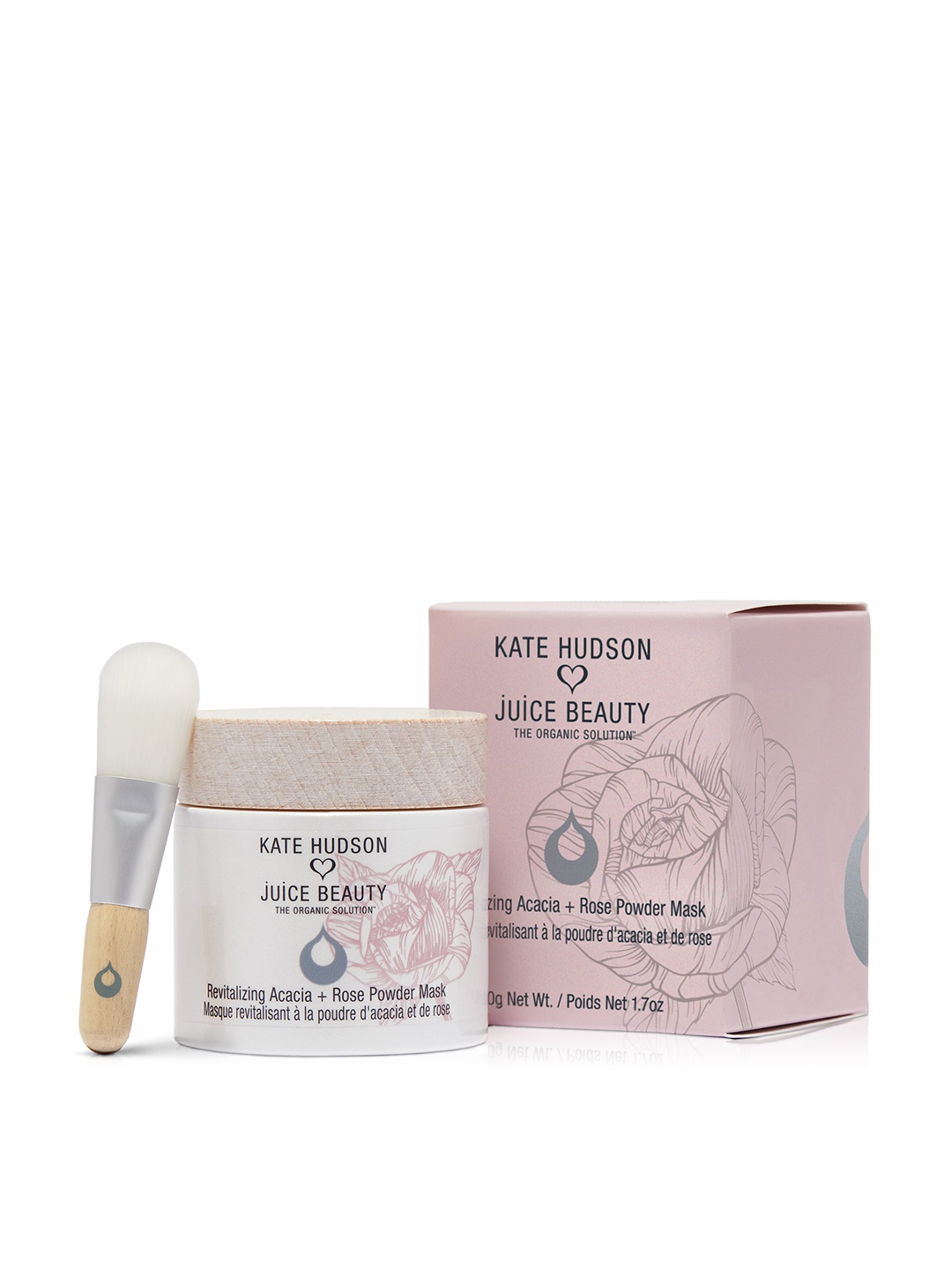 JUICE BEAUTY Kate Hudson Revitalizing Acacia + Rose Powder Mask for Hydrated Skin - 50g, Pink
JUICE BEAUTY Kate Hudson Revitalizing Acacia + Rose Powder Mask for Hydrated Skin - 50g, Pink