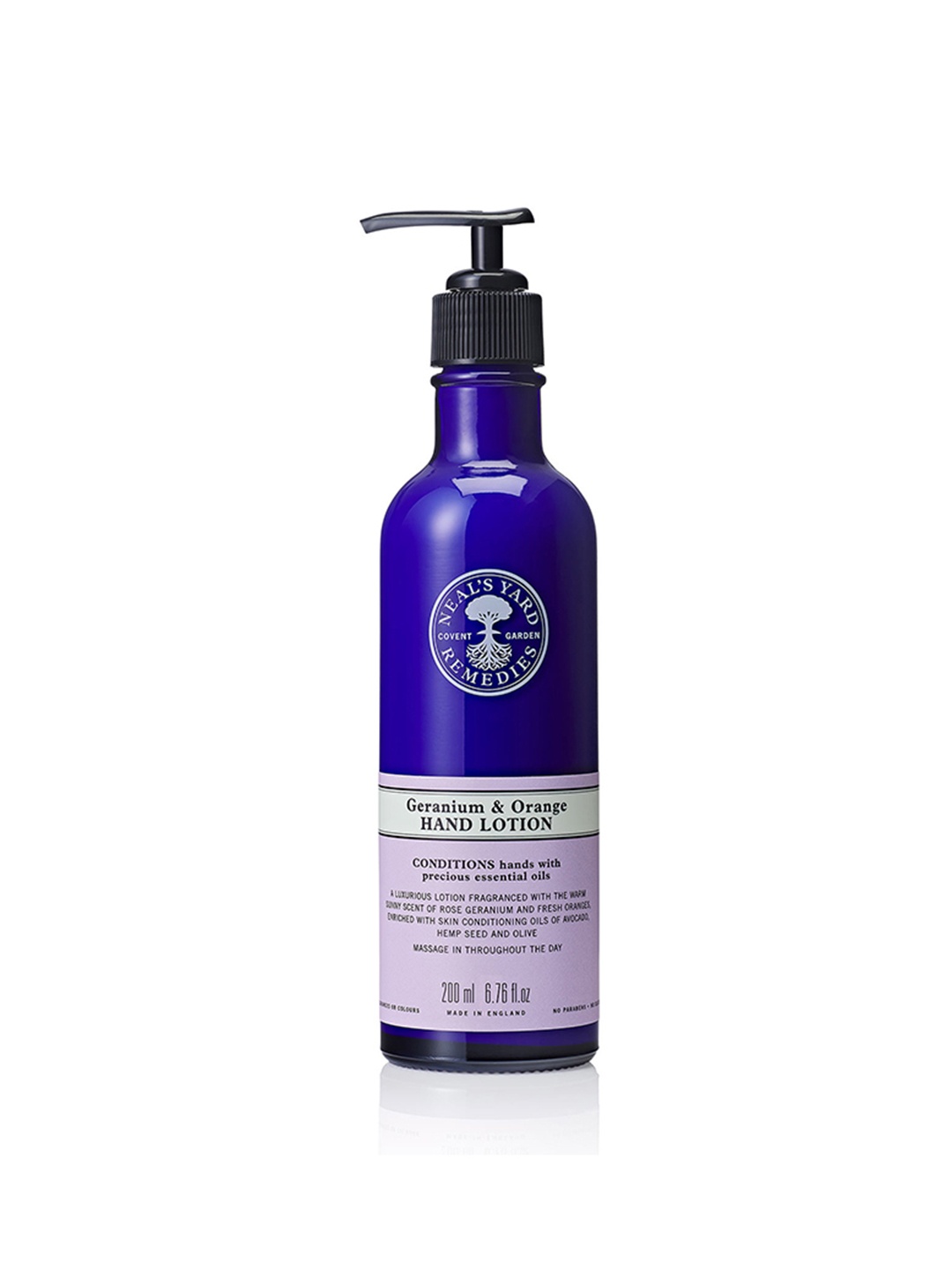 Neal's Yard Remedies Geranium & Orange Hand Lotion with Essential Oils - 200ml, Navy blue
Neal's Yard Remedies Geranium & Orange Hand Lotion with Essential Oils - 200ml, Navy blue