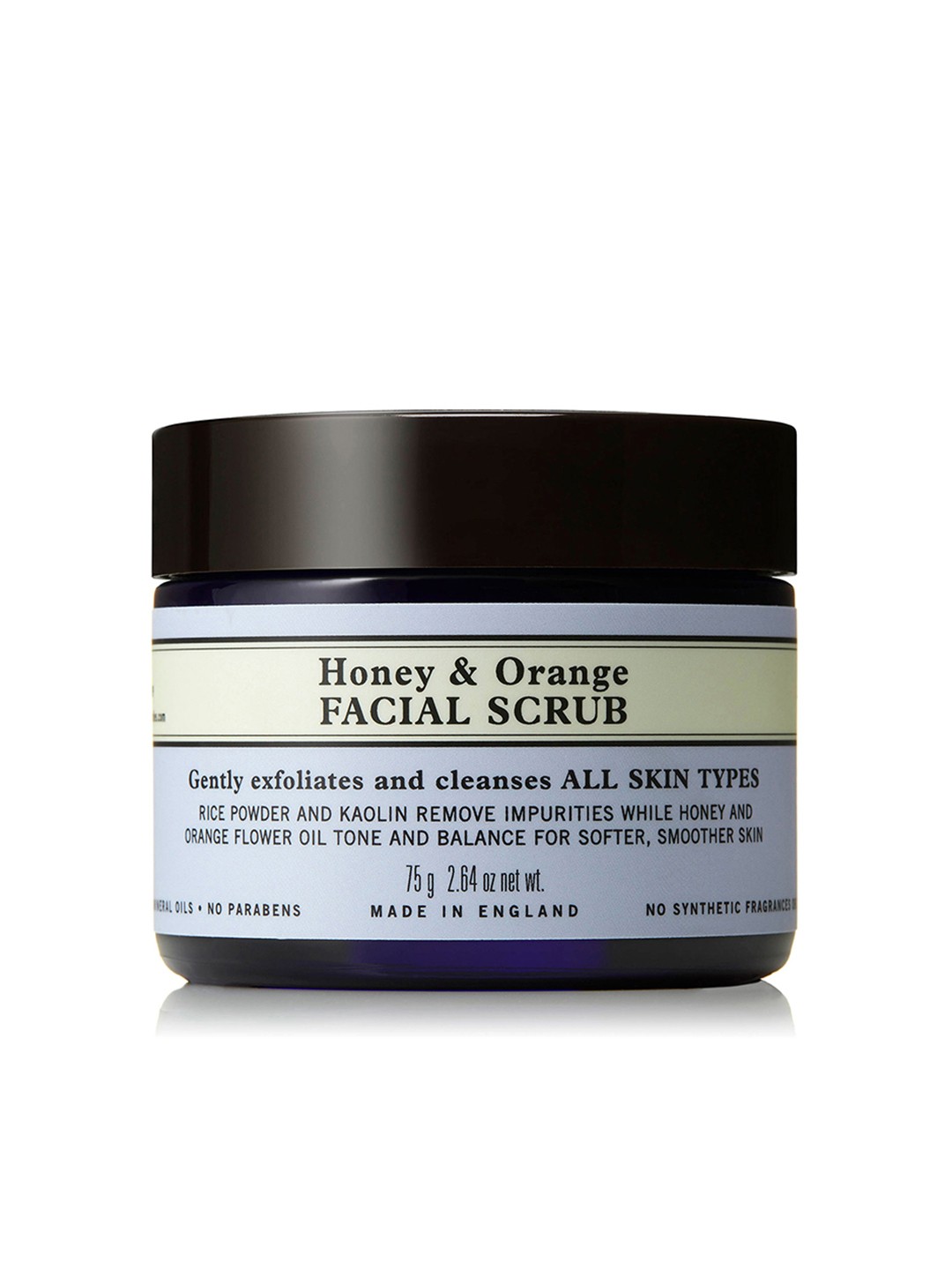 Neal's Yard Remedies Organic Honey & Orange Facial Scrub for All Skin Types - 75 g, Blue
Neal's Yard Remedies Organic Honey & Orange Facial Scrub for All Skin Types - 75 g, Blue