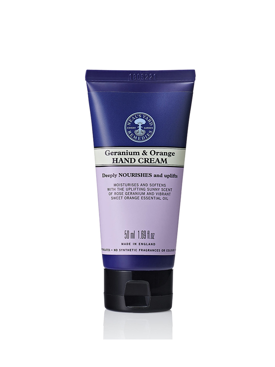 Neal's Yard Remedies Geranium & Orange Hand Cream To Deeply Nourish & Uplift - 50 ml, Purple
Neal's Yard Remedies Geranium & Orange Hand Cream To Deeply Nourish & Uplift - 50 ml, Purple