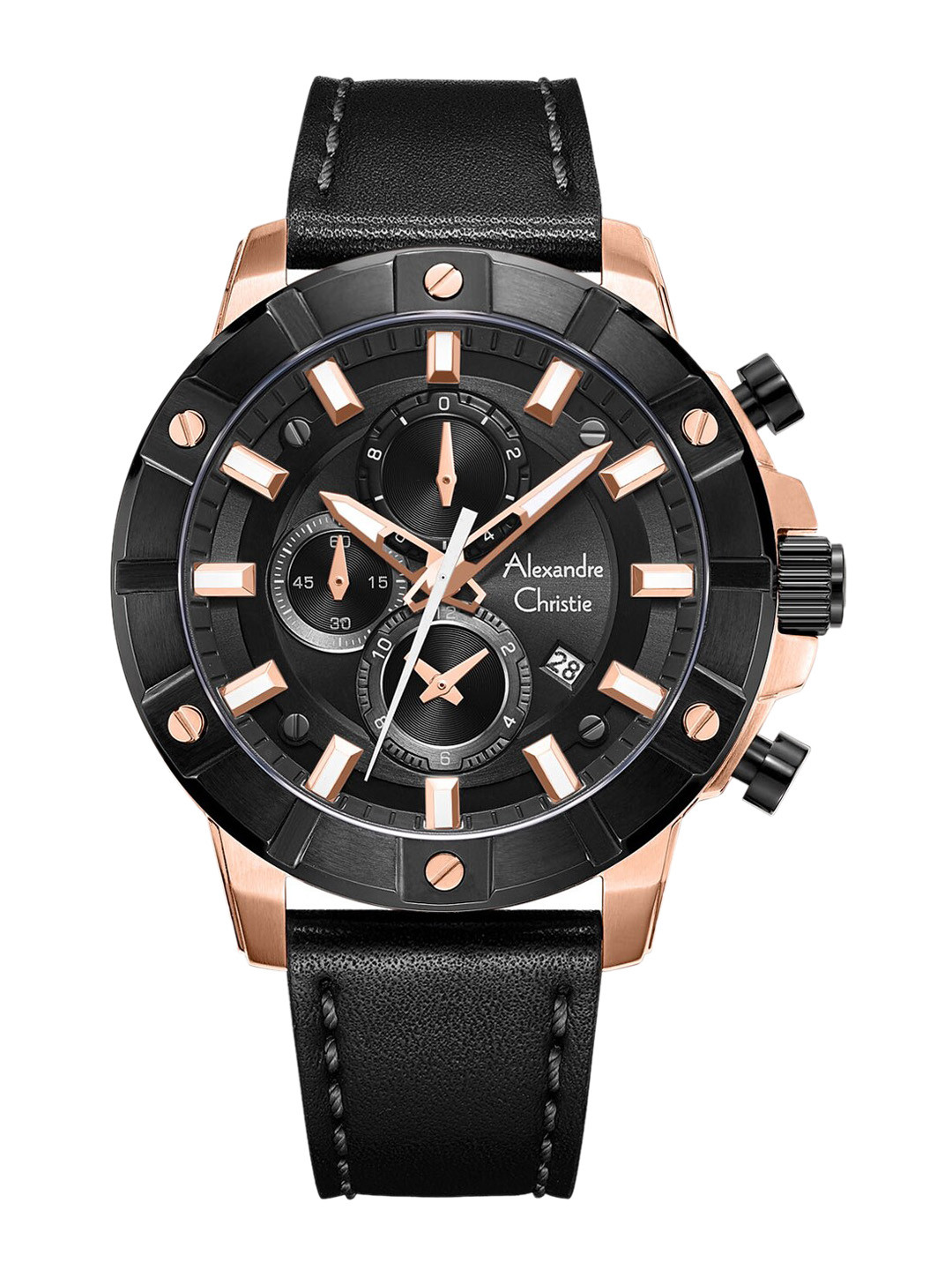 Alexandre Christie Men Black Dial & Black Stainless Steel Straps Analogue Watch 6609MCLBRBA
Alexandre Christie Men Black Dial & Black Stainless Steel Straps Analogue Watch 6609MCLBRBA