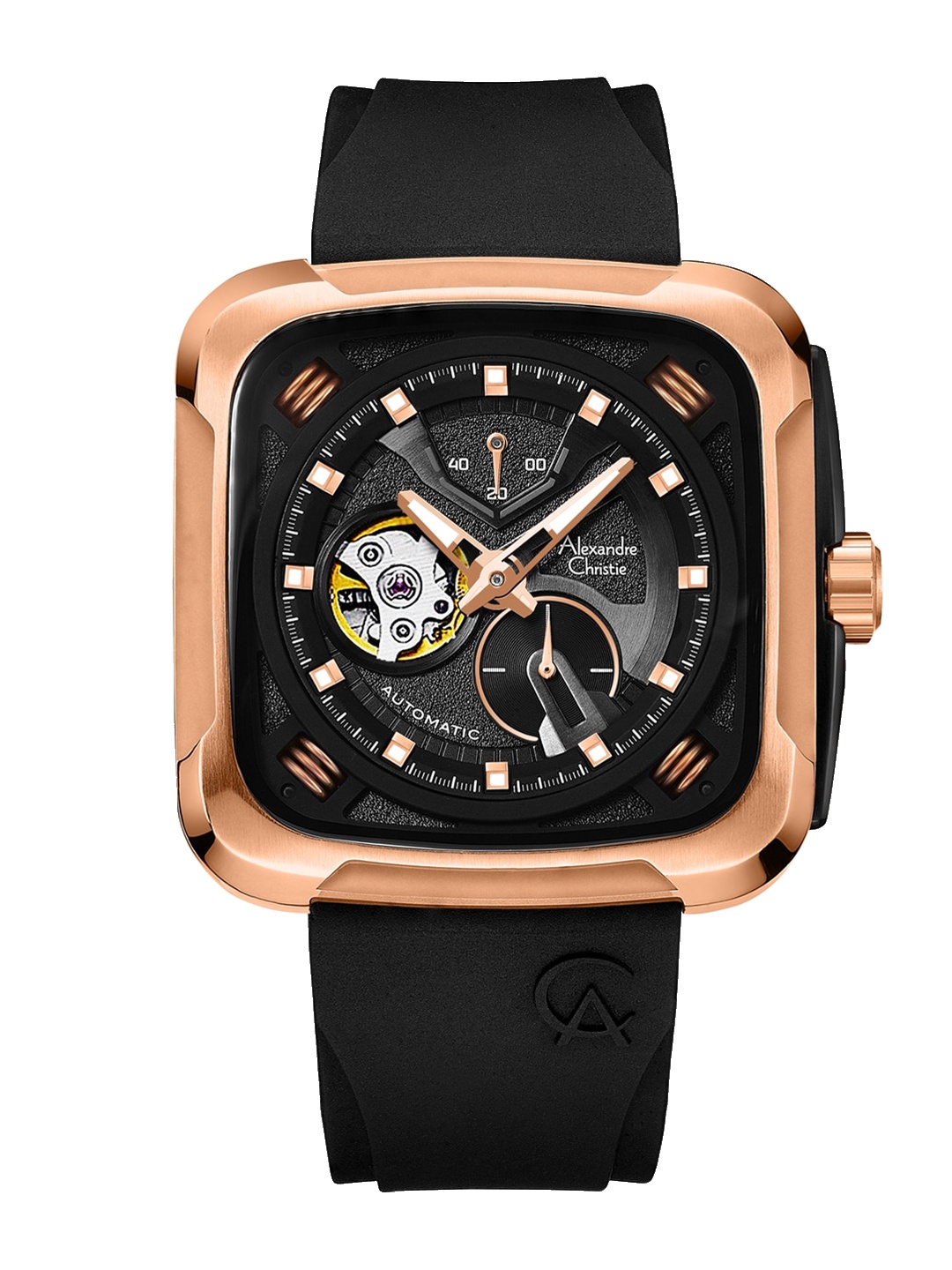 Alexandre Christie Men Black Skeleton Dial & Straps Analogue Powered Watch 6577MARBRBA
Alexandre Christie Men Black Skeleton Dial & Straps Analogue Powered Watch 6577MARBRBA