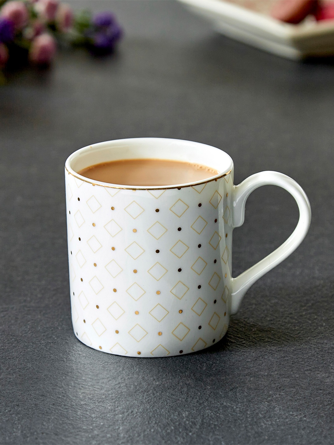 Home Centre White & Gold-Toned Gold-Toned Gold-Toned Printed Bone China Glossy Mugs Set of Cups and Mugs
Home Centre White & Gold-Toned Gold-Toned Gold-Toned Printed Bone China Glossy Mugs Set of Cups and Mugs
