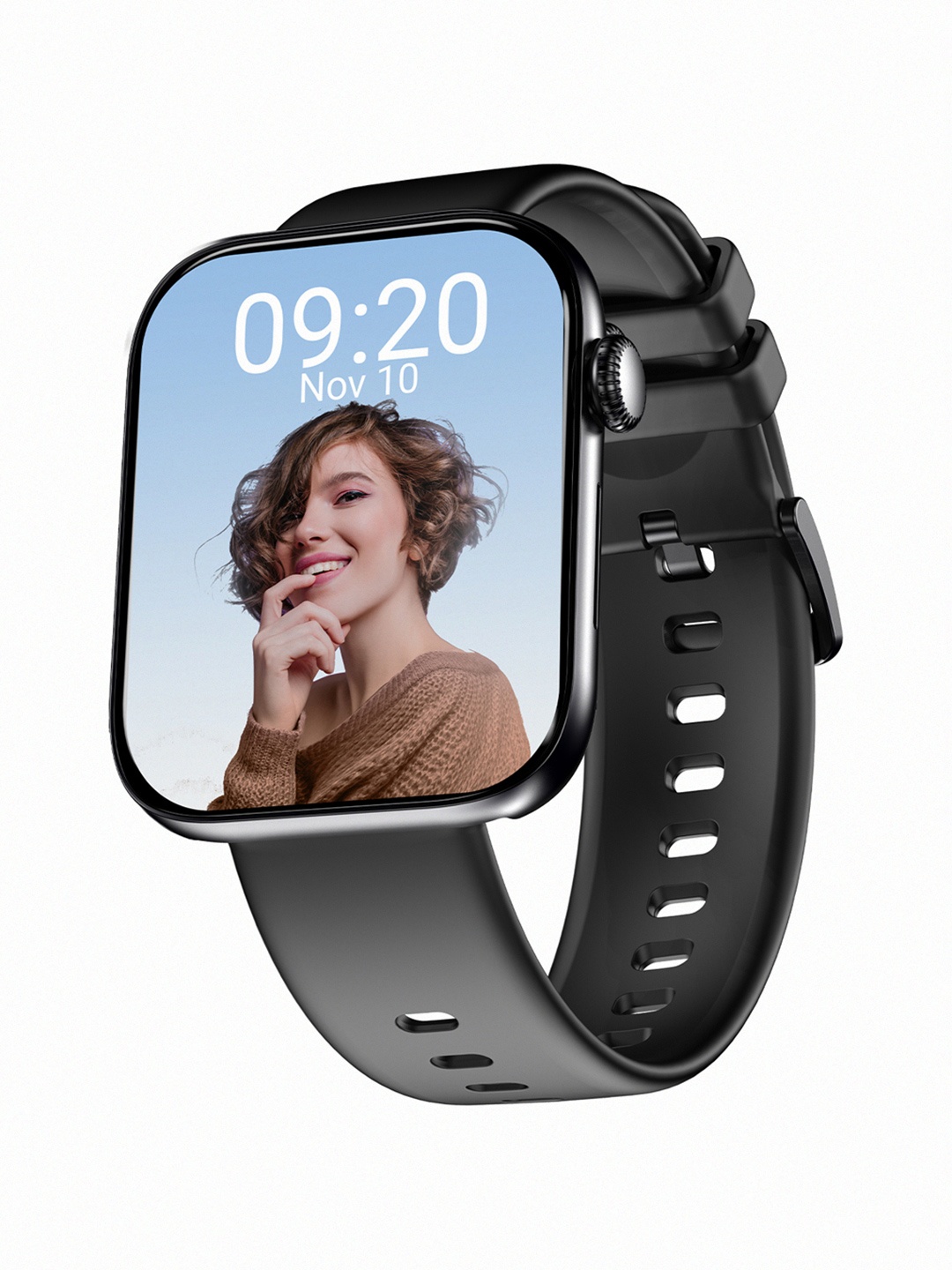 CrossBeats Black 1.8" AMOLED Display BT Calling 120+ Sports Smart Watch CB Spectra Max
CrossBeats Black 1.8" AMOLED Display BT Calling 120+ Sports Smart Watch CB Spectra Max