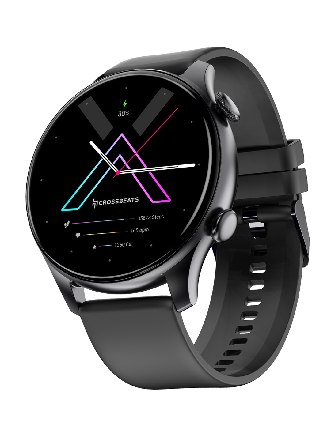 CrossBeats Black 1.4" AMOLED Display BT Calling 60 Sports Mode Smart watch CB Orbit Apex
CrossBeats Black 1.4" AMOLED Display BT Calling 60 Sports Mode Smart watch CB Orbit Apex