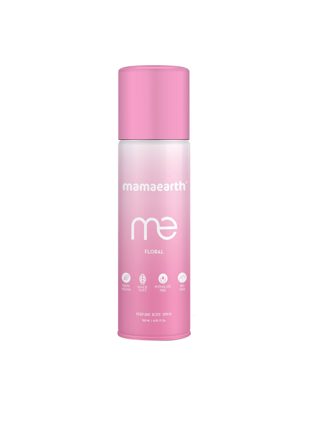 Mamaearth Women ME Floral No Gas Perfume Body Spray 120 ml, Pink