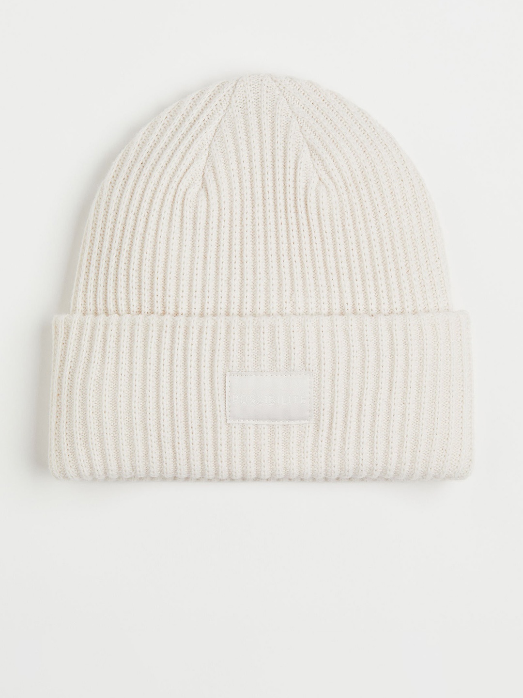 H&M Women White Knitted Hat