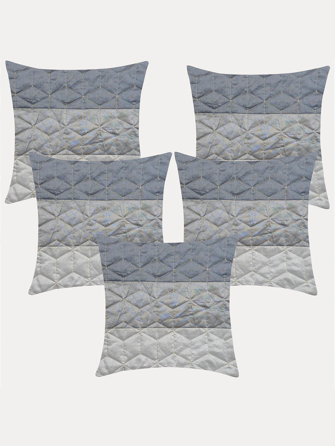 Molcha Set of 5 Grey Geometric Square Play Of Sheen & Colour Cushion Covers
Molcha Set of 5 Grey Geometric Square Play Of Sheen & Colour Cushion Covers
