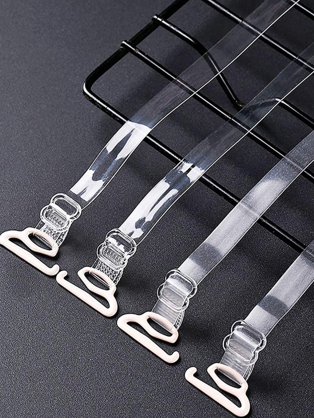 FIMS Women Set of 2 Transparent Adjustable Ring Bra Straps With 1 Free Bra Hook Extender
FIMS Women Set of 2 Transparent Adjustable Ring Bra Straps With 1 Free Bra Hook Extender