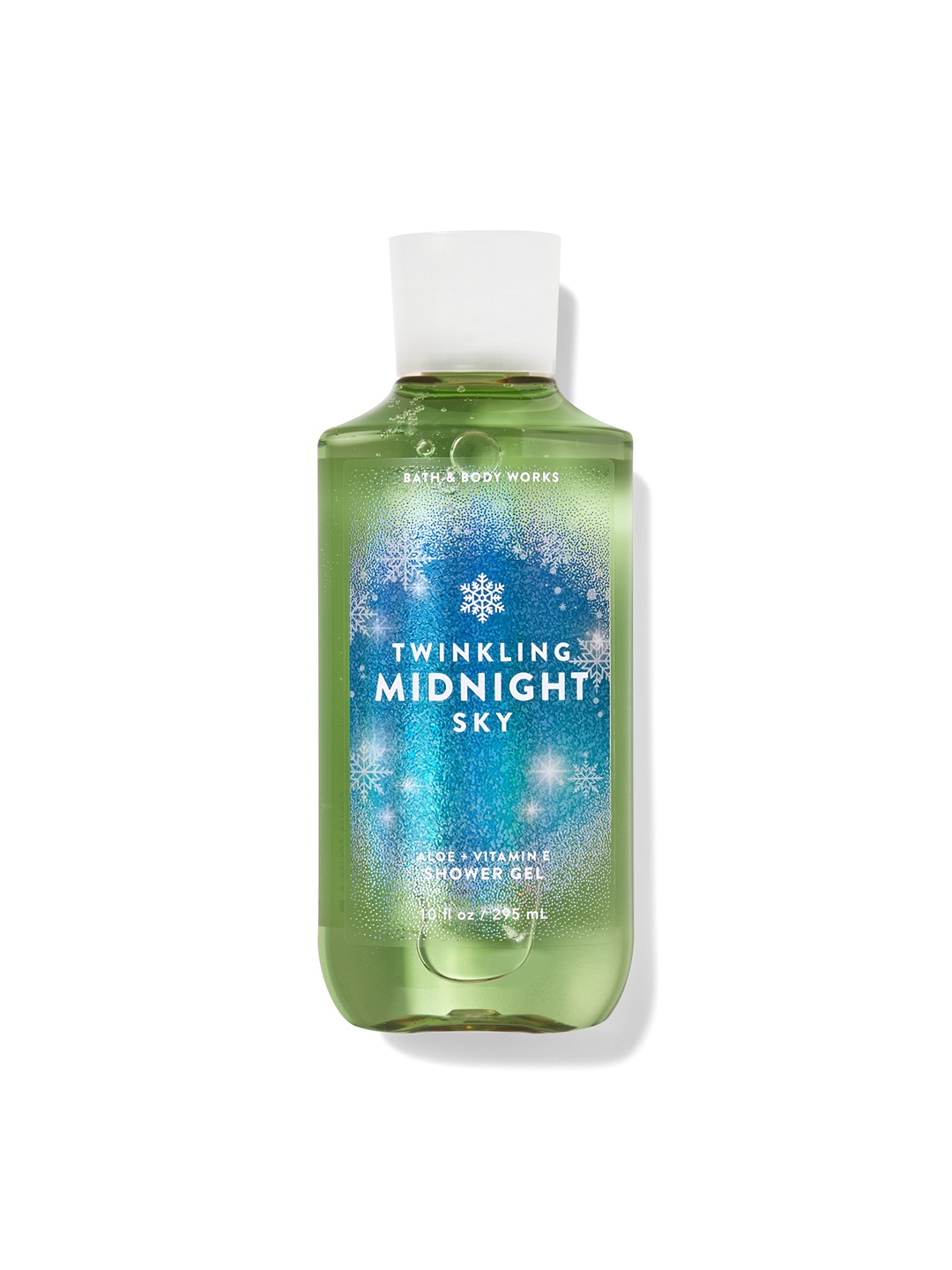 Bath & Body Works Twinkling Midnight Sky Shower Gel with Aloe & Vitamin E - 295 ml, Green
Bath & Body Works Twinkling Midnight Sky Shower Gel with Aloe & Vitamin E - 295 ml, Green