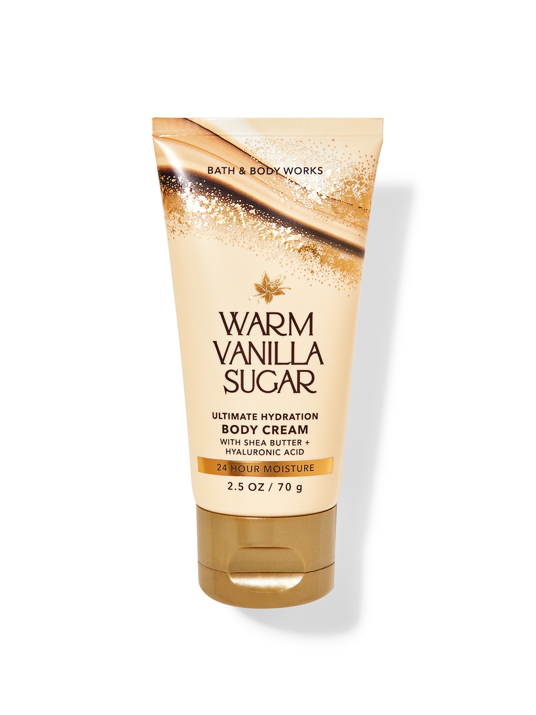 Bath & Body Works Warm Vanilla Sugar Travel Size Ultimate Hydration Body Cream - 70g, Yellow
Bath & Body Works Warm Vanilla Sugar Travel Size Ultimate Hydration Body Cream - 70g, Yellow