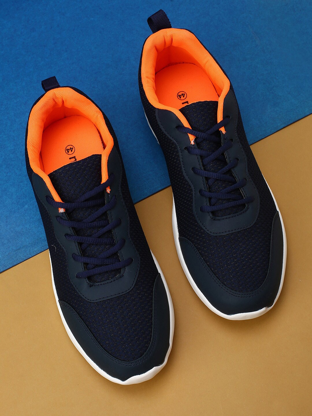 max Men Blue Running Non-Marking Shoes