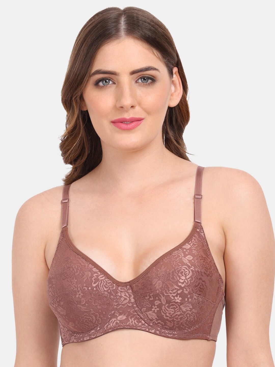 Amour Secret Brown Underwired Bra