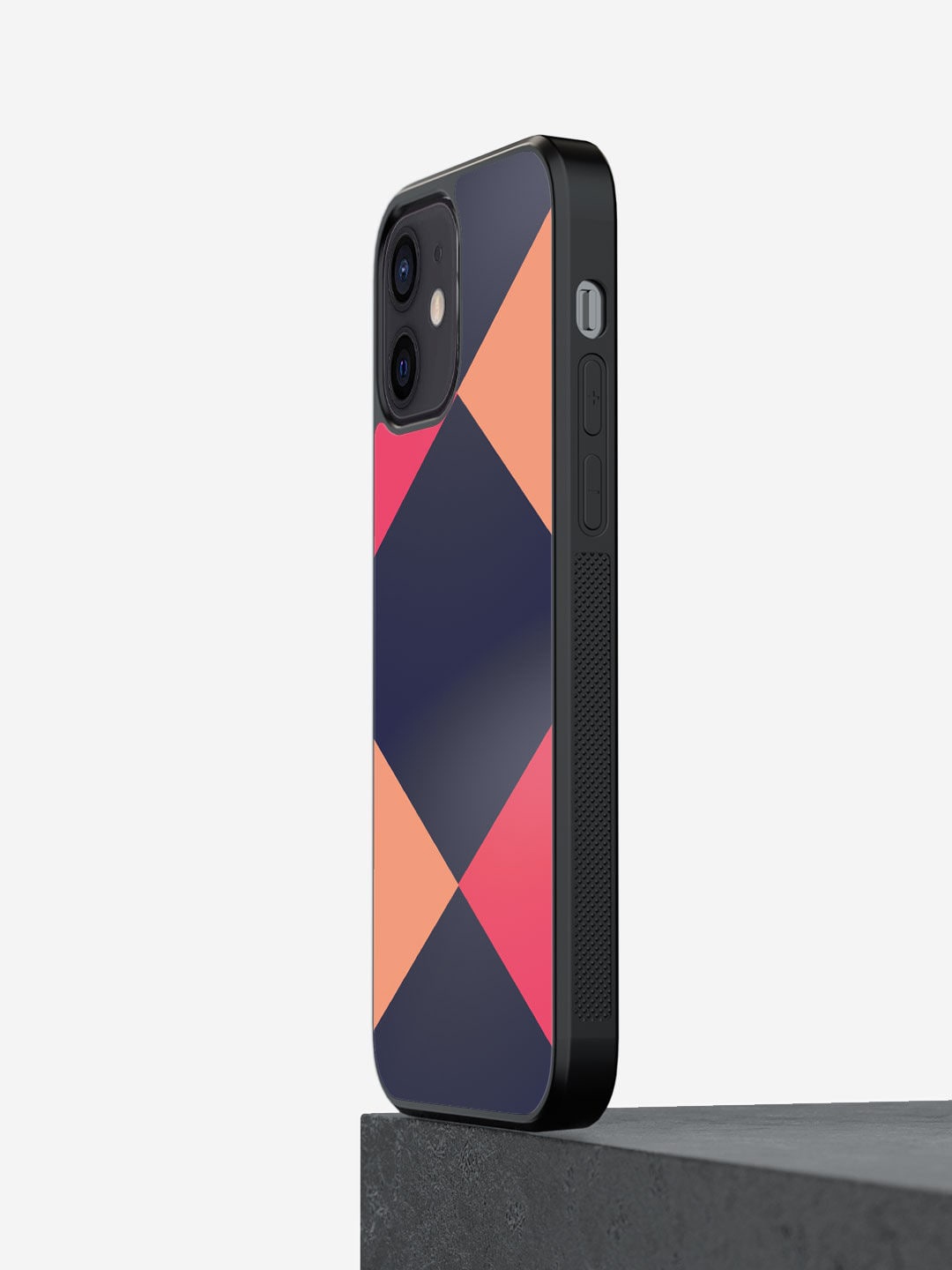 macmerise Peach & Blue Printed Criss Cross Blupink Design iPhone 12 Bumper Phone Back Case
macmerise Peach & Blue Printed Criss Cross Blupink Design iPhone 12 Bumper Phone Back Case