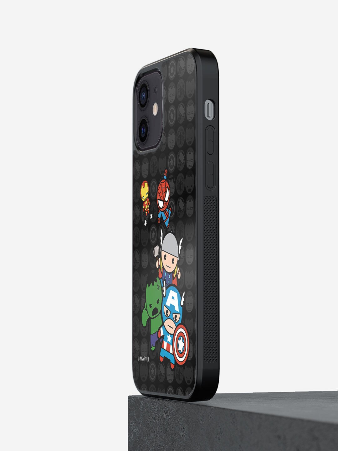 macmerise Black Kawaii Art Marvel Comics Printed iPhone 12 Mini Bumper Phone Back Case
macmerise Black Kawaii Art Marvel Comics Printed iPhone 12 Mini Bumper Phone Back Case