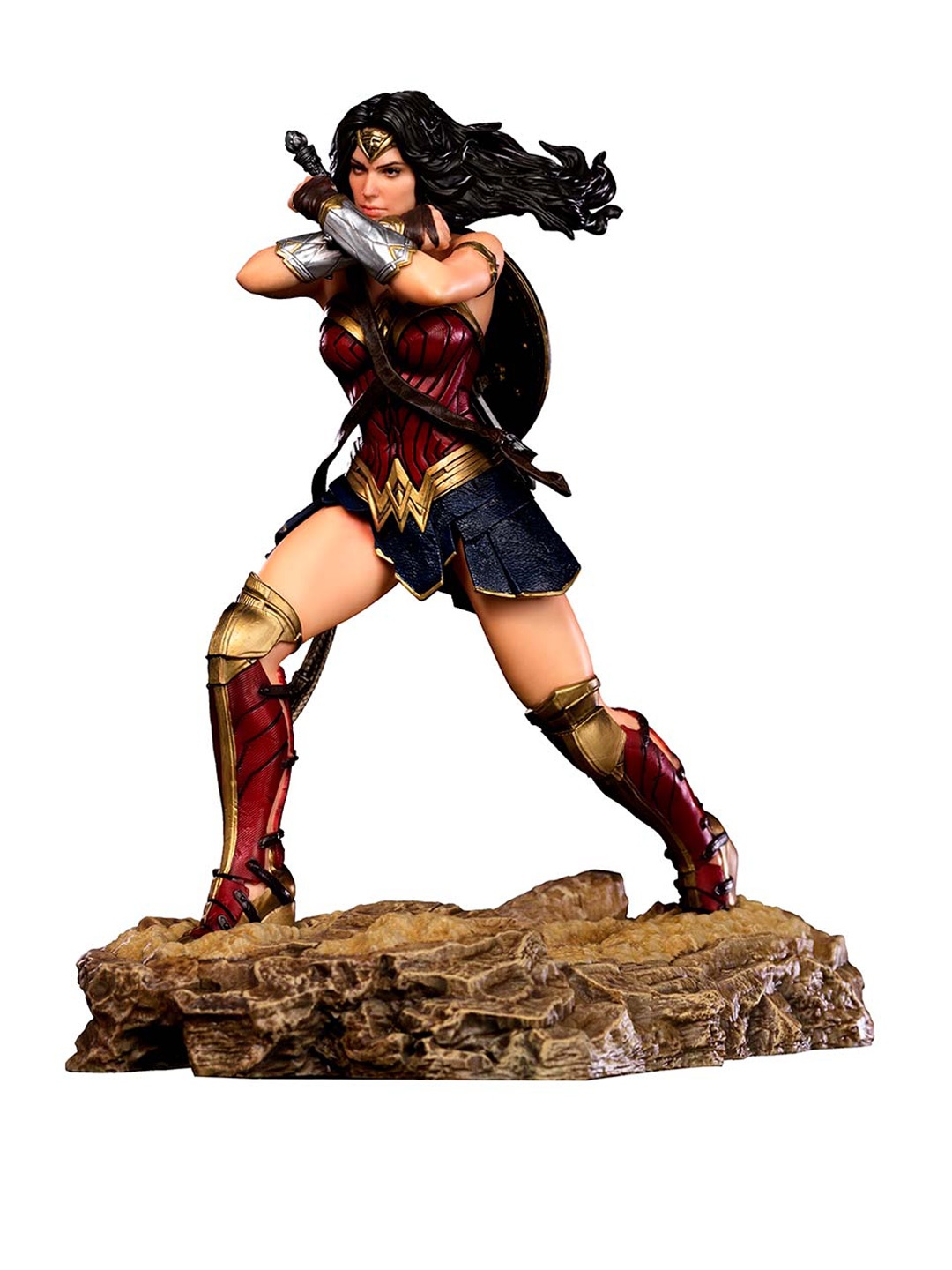 IRON STUDIOS Nude Colored & Maroon Solid Wonder Woman Action Figures and Play Set
IRON STUDIOS Nude Colored & Maroon Solid Wonder Woman Action Figures and Play Set