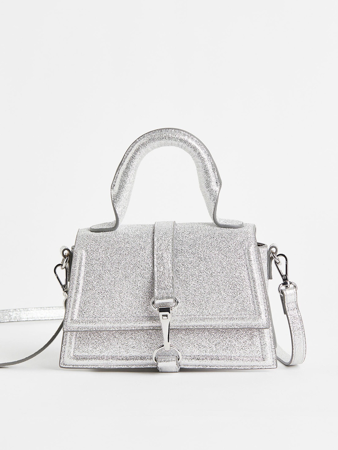 H&M Women Handbag, Silver
