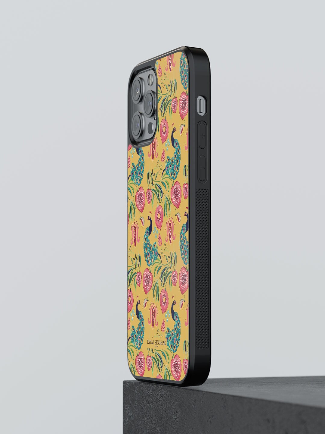 macmerise Mustard-Yellow & Pink Printed Anaar and Mor iPhone 12 Pro Bumper Phone Back Case
macmerise Mustard-Yellow & Pink Printed Anaar and Mor iPhone 12 Pro Bumper Phone Back Case