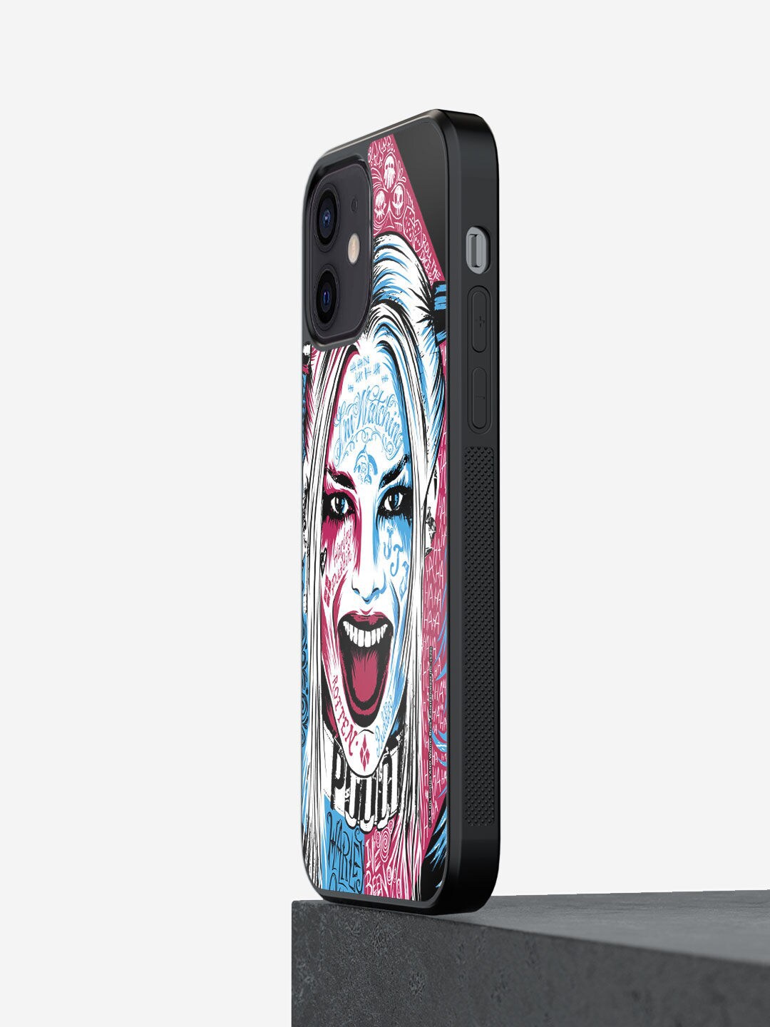macmerise Black & Blue Wicked Harley Quinn Printed iPhone 12 Mini Bumper Mobile Phone Case
macmerise Black & Blue Wicked Harley Quinn Printed iPhone 12 Mini Bumper Mobile Phone Case